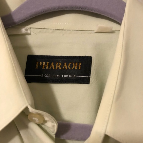 Pharaoh Men’s Long Sleeve Button Down - Picture 4 of 7